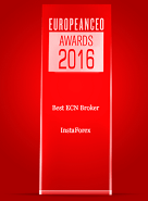 The Best ECN Broker 2016 according to European CEO Awards